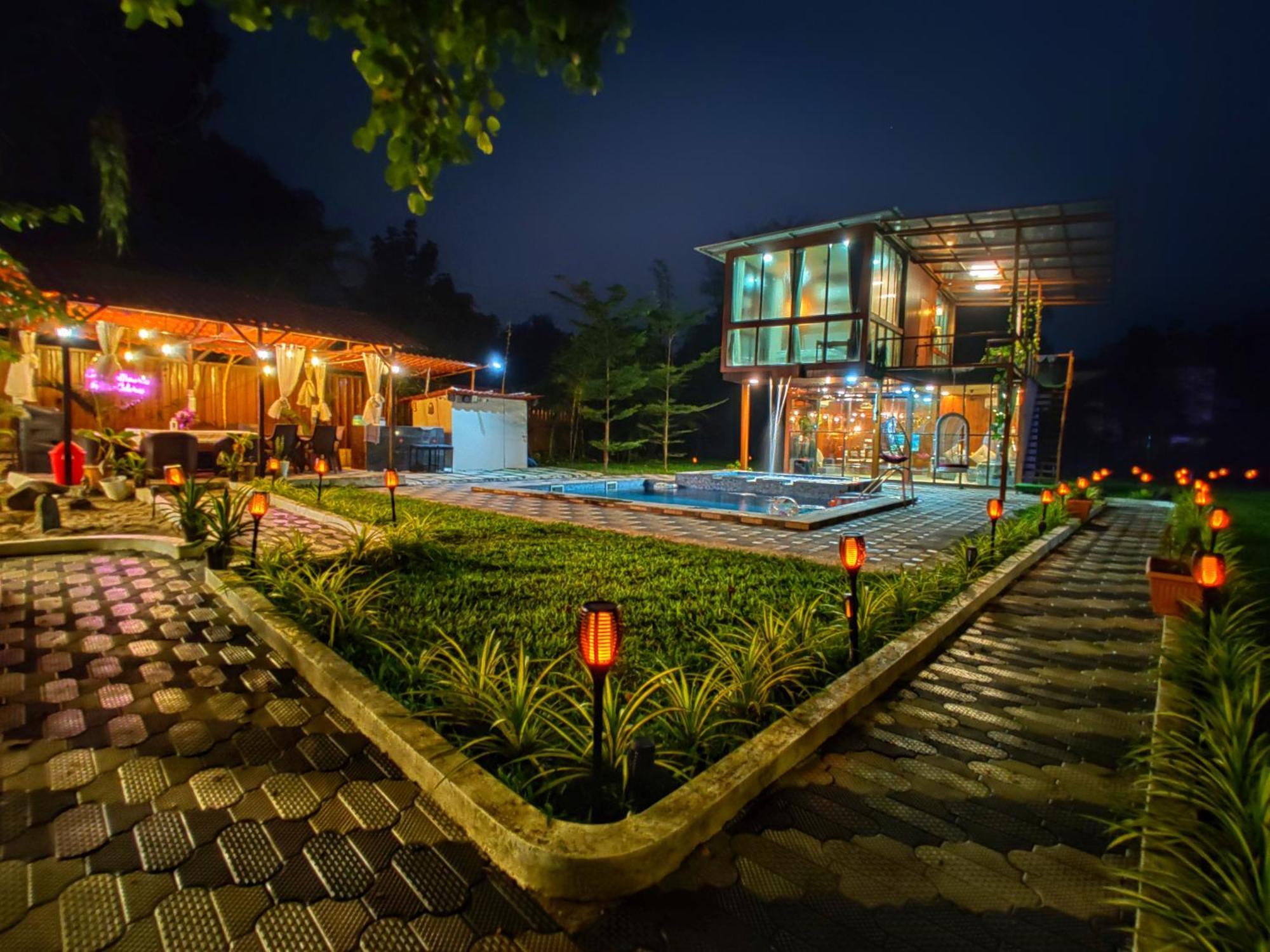 Crystal Springs Villa - A Picture-Perfect Retreat W Pool, Hammock, Gazebo Karjat Eksteriør bilde