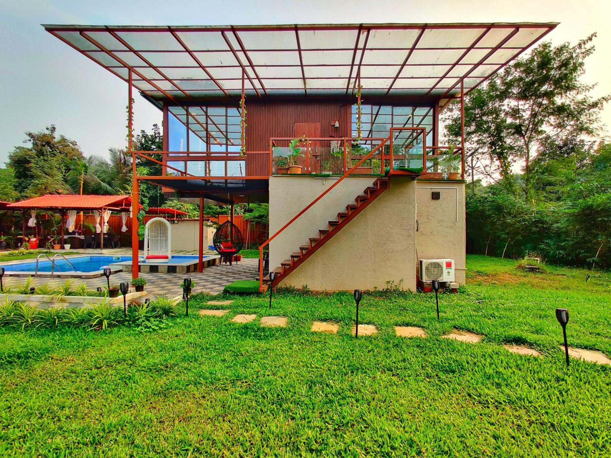 Crystal Springs Villa - A Picture-Perfect Retreat W Pool, Hammock, Gazebo Karjat Eksteriør bilde