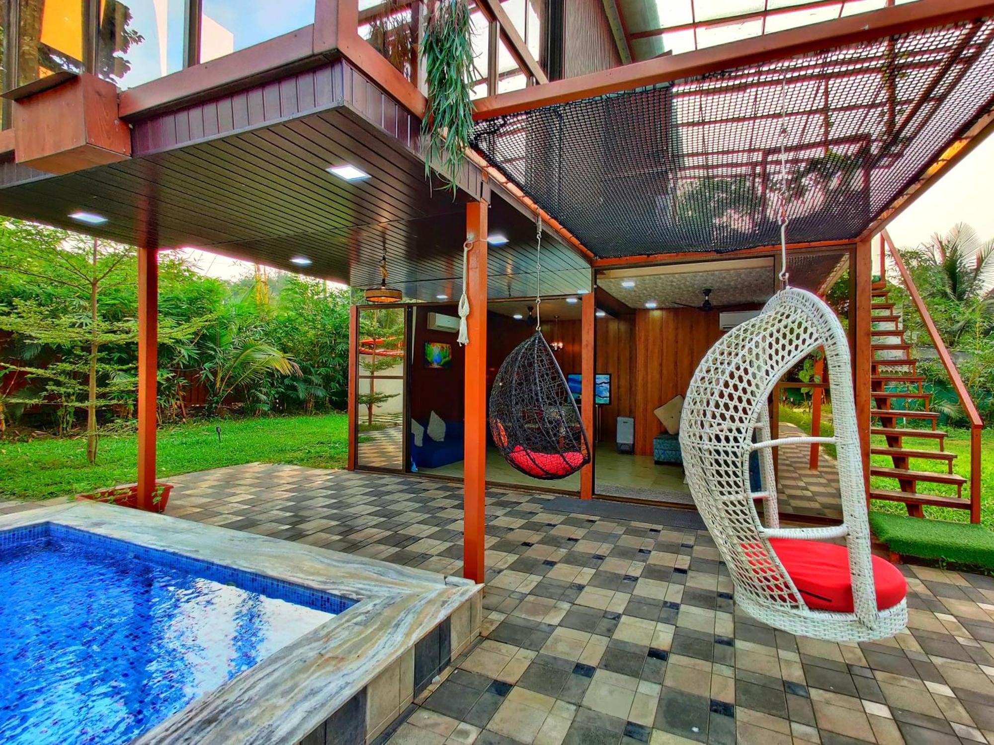 Crystal Springs Villa - A Picture-Perfect Retreat W Pool, Hammock, Gazebo Karjat Eksteriør bilde