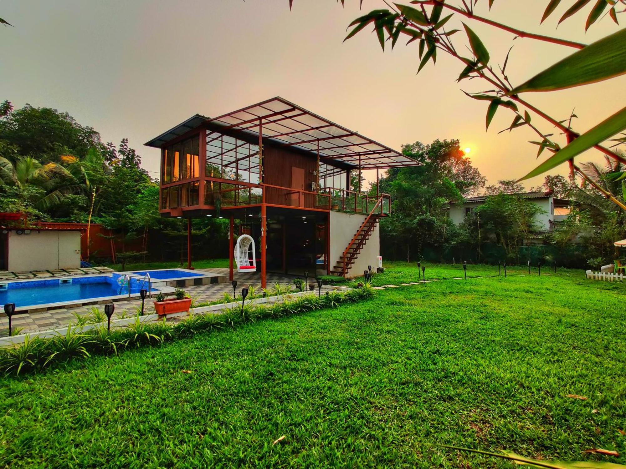Crystal Springs Villa - A Picture-Perfect Retreat W Pool, Hammock, Gazebo Karjat Eksteriør bilde