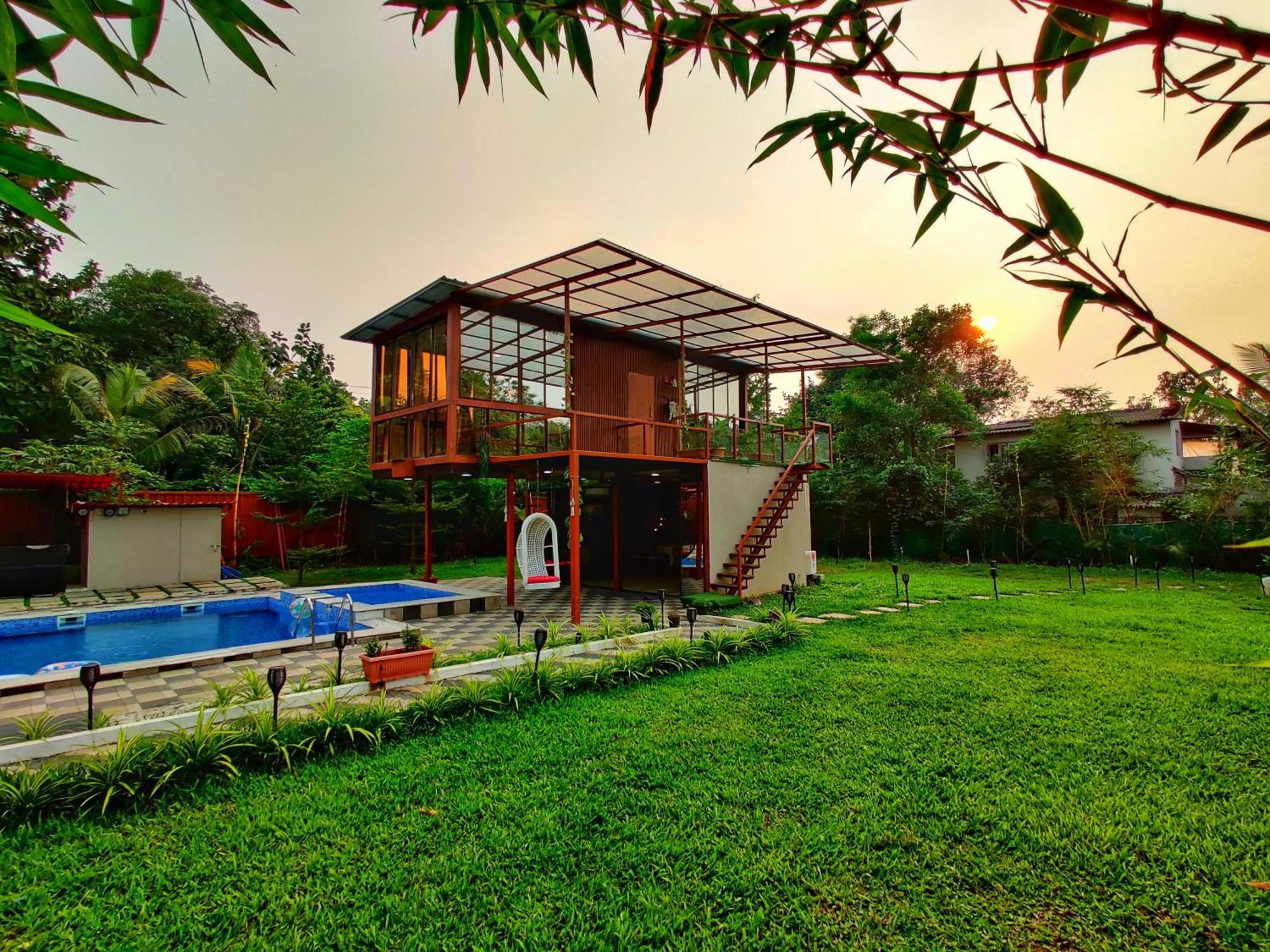 Crystal Springs Villa - A Picture-Perfect Retreat W Pool, Hammock, Gazebo Karjat Eksteriør bilde