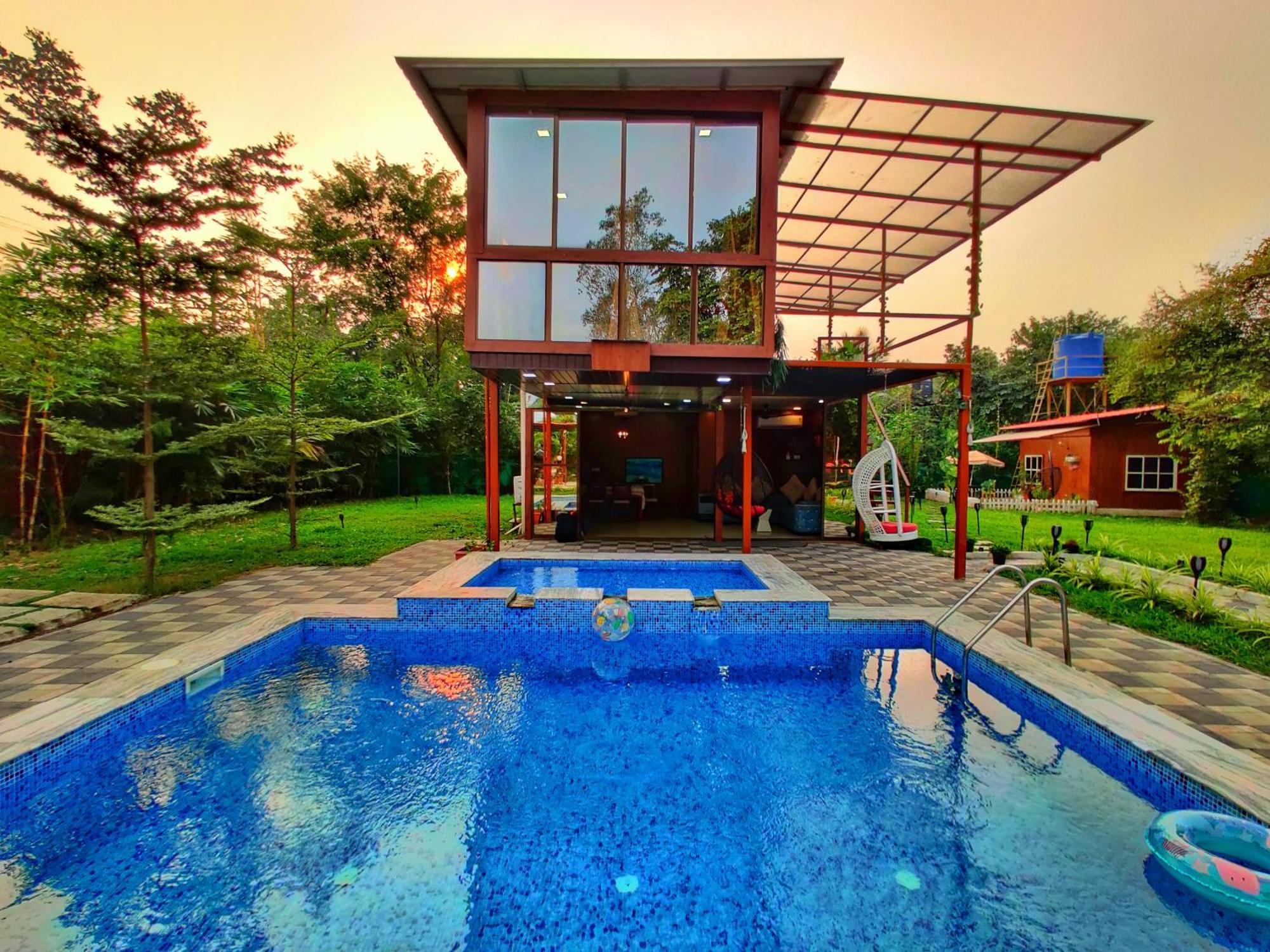 Crystal Springs Villa - A Picture-Perfect Retreat W Pool, Hammock, Gazebo Karjat Eksteriør bilde